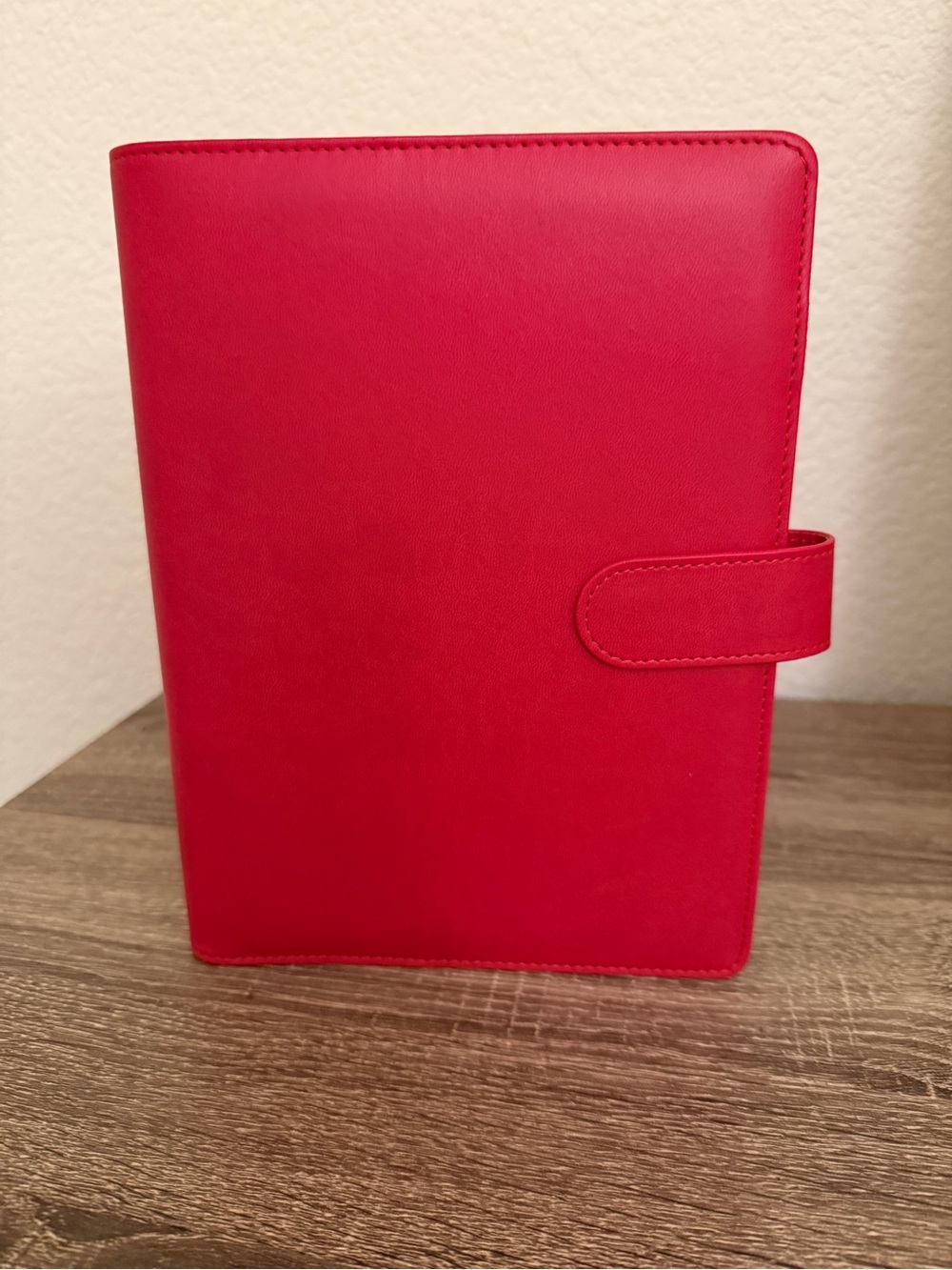 A5 Red Binder, 6 Ring